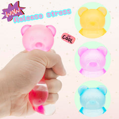 CYICTOY squishy ball held in hand for portable stress relief.