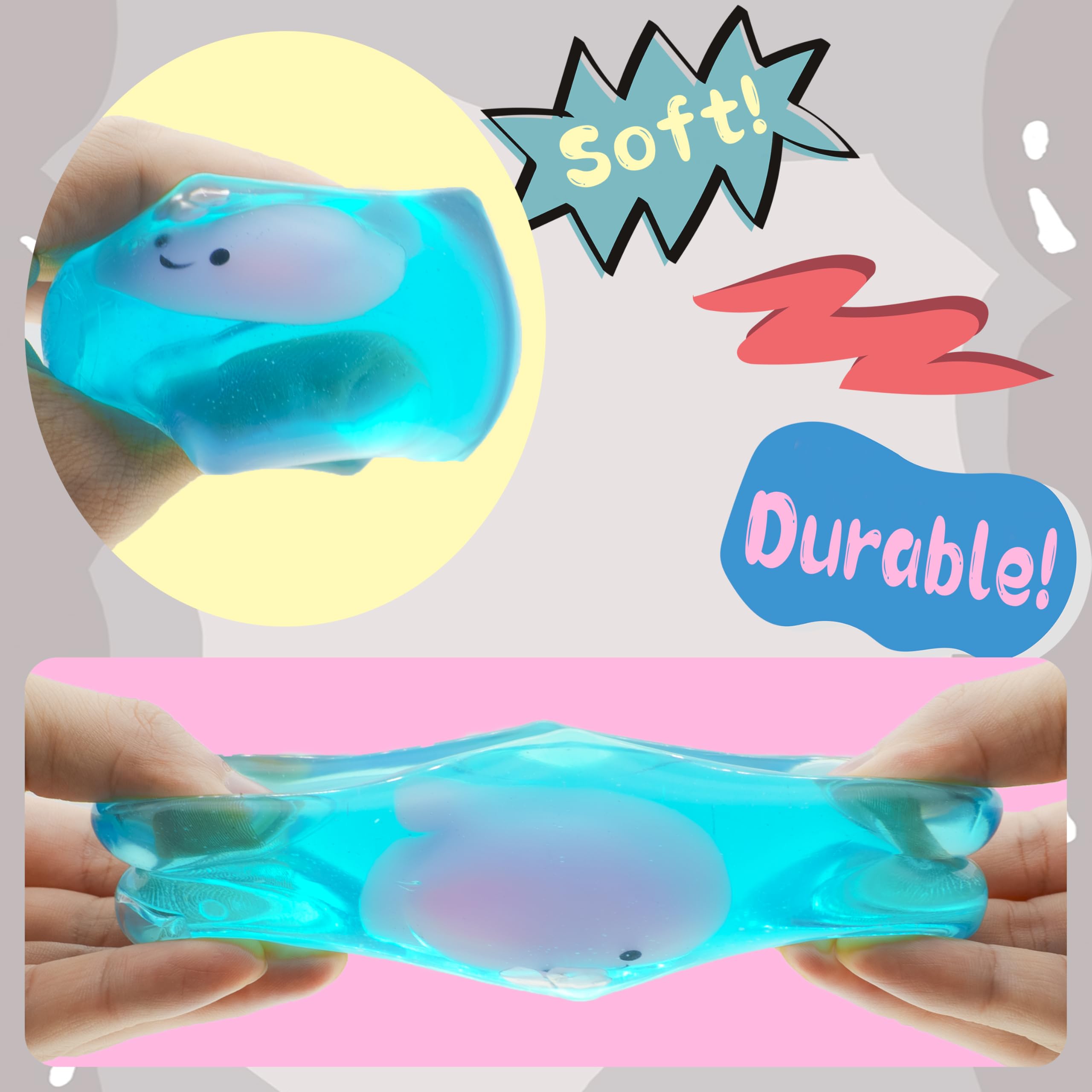 CYICTOY Stress Cube portable design fits in pocket for on-the-go relief.