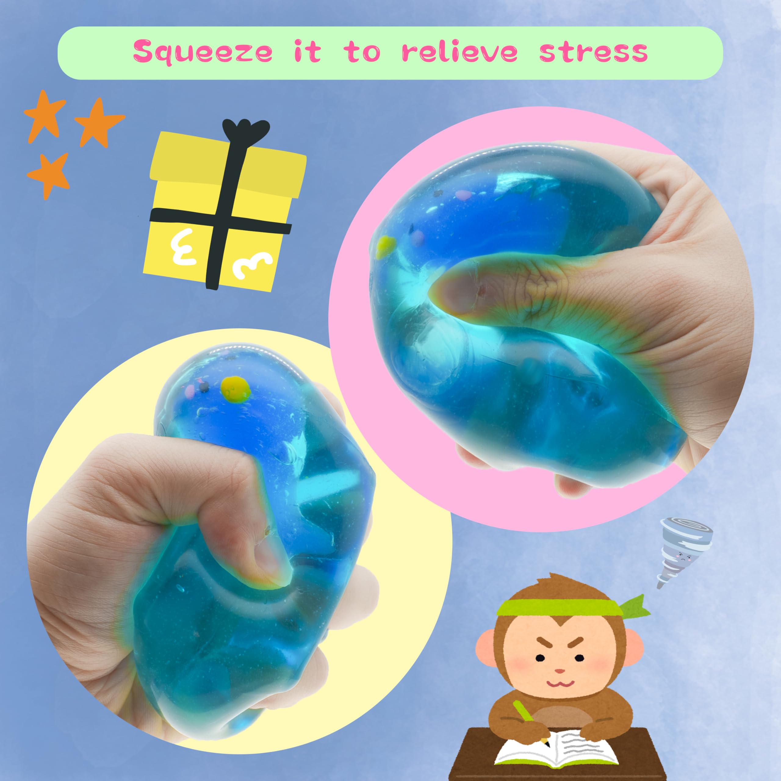 CYICTOY stress-relief on the go for work or study breaks.
