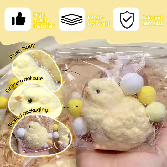 CYICTOY taba squishy chick handmade plush-like feel for soothing sensory play.