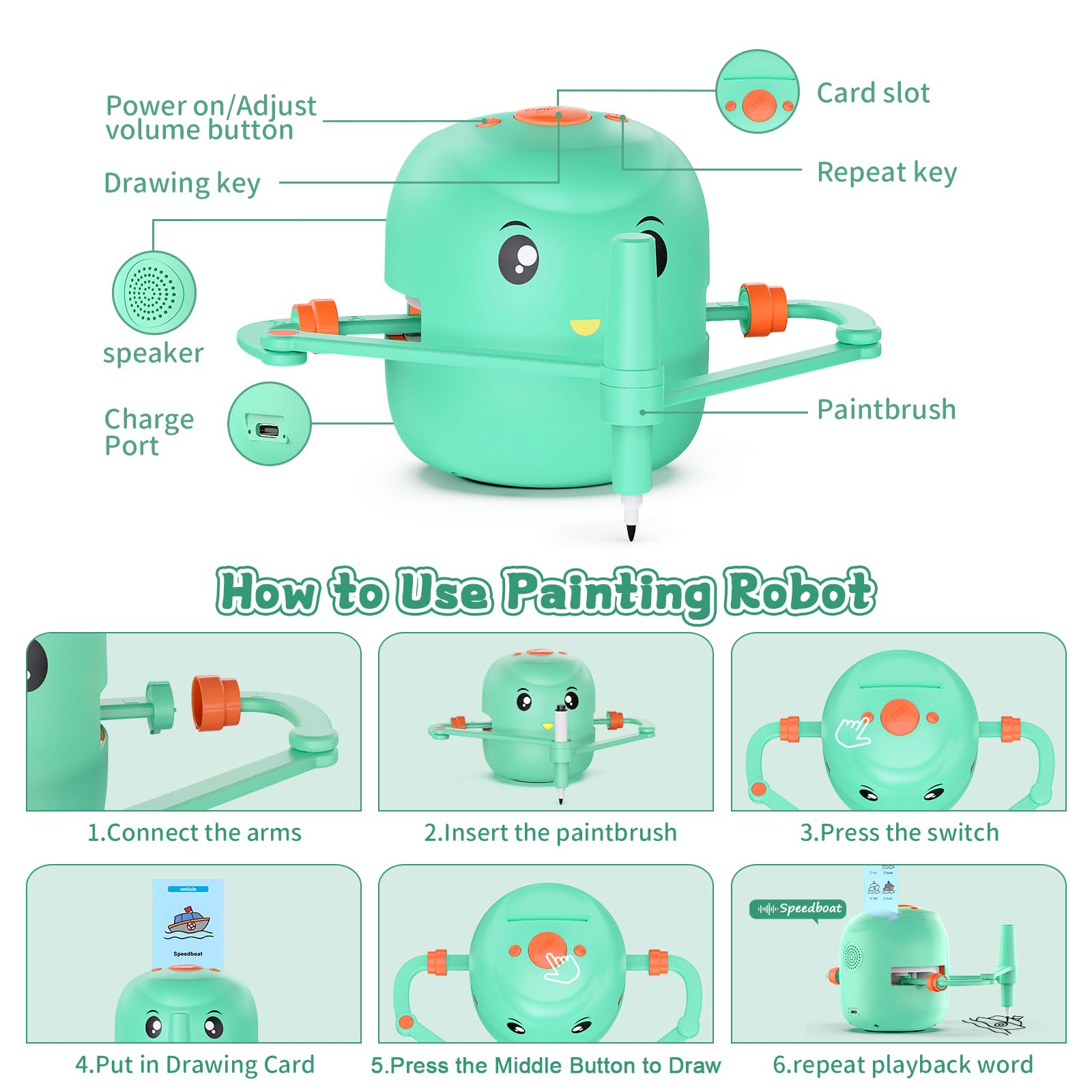 CYJBE durable creative toy designed for 5+ children inspiring early artistic and cognitive growth