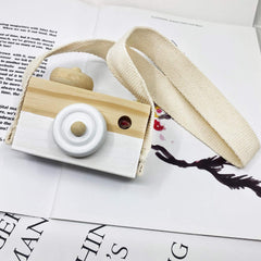 Cynzia mini camera toy hanging strap for hands-free exploration.