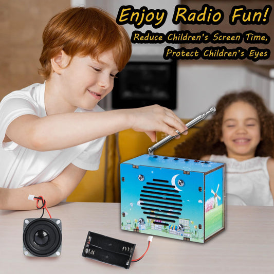 CYOEST FM Radio Kit assembly instructions highlight easy, solder-free setup for beginners.