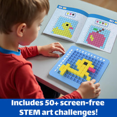 CYOEST Pixel Art Kit components laid out for easy hands-on learning