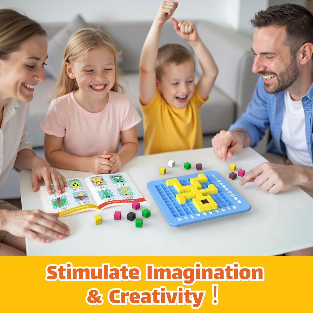 CYOEST Pixel Art Kit enhances fine motor skills through careful assembly
