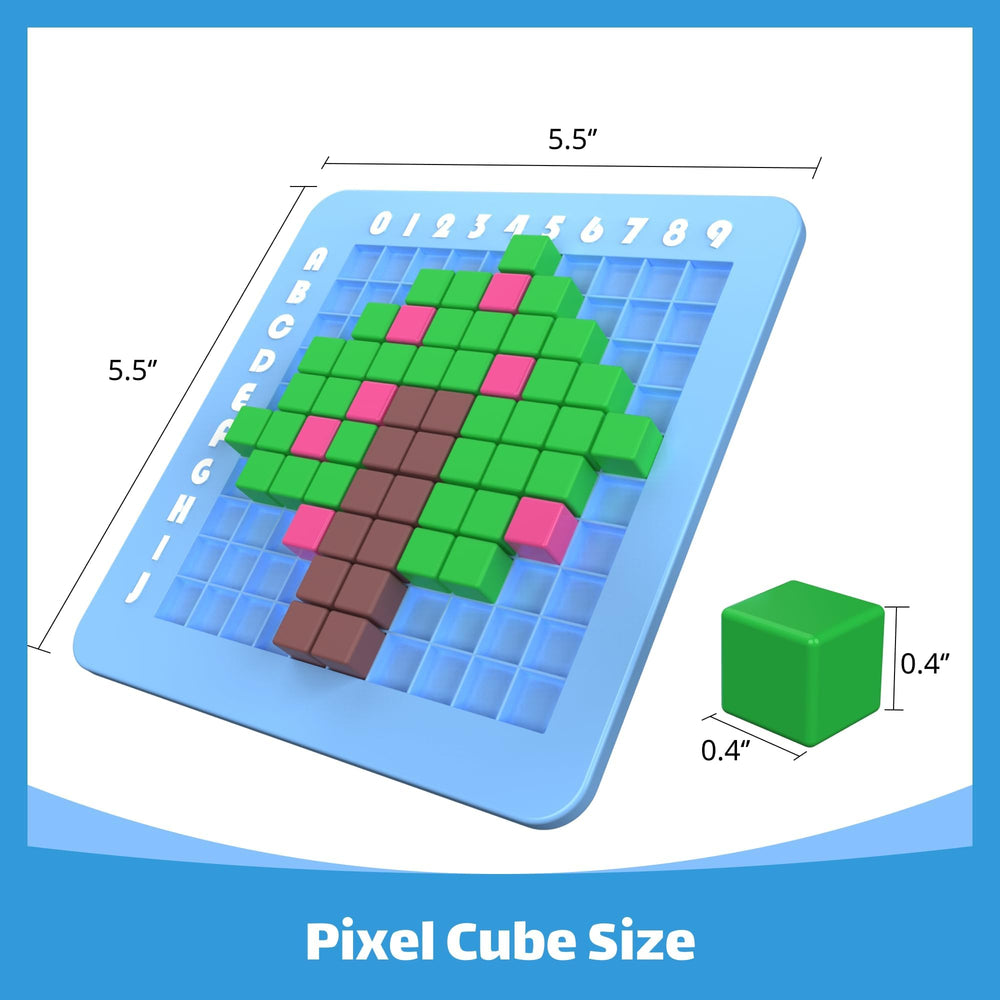 CYOEST Pixel Art Kit supports STEM learning with pattern challenges