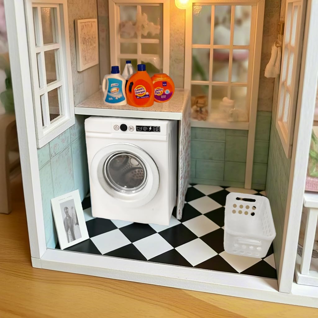 Cyraft water-play feature with drain enables interactive dollhouse storytelling