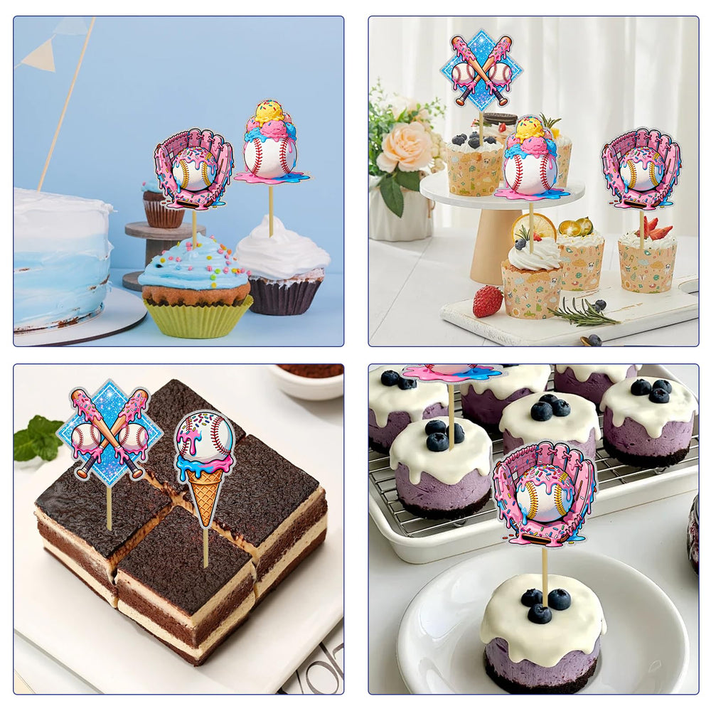 CYUXING cakes cookies mini pies decor supports versatile dessert styling.
