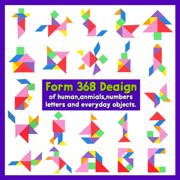 Educational tangram enhances geometric thinking and spatial problem solving with CZTCDP.
