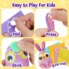 CZTDCP small and large eyes for crafts boost expression in playful characters.
