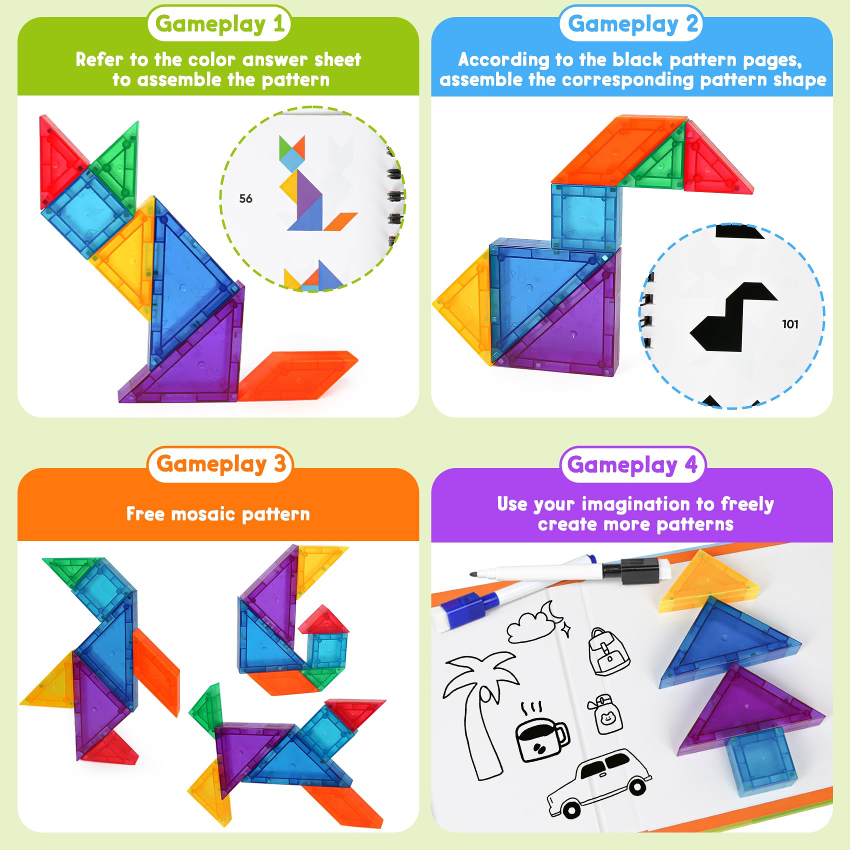 CZTCDP marker-pens pair with the board for easy sketching during travel.