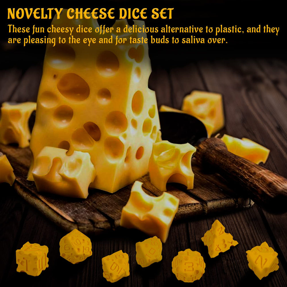 CZYY Cheese Dice D12 close-up with clear pips for easy reads in gameplay.