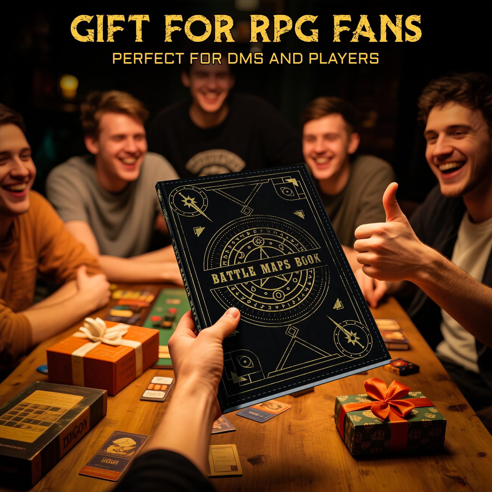CZYY DND Battle Map Book: decor tokens provide reusable scene cues for quick setup.