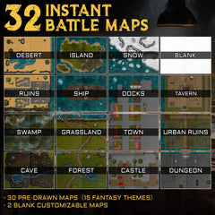 CZYY DND Battle Map Book: tavern scene for lively encounters and tavern-brawl timing.