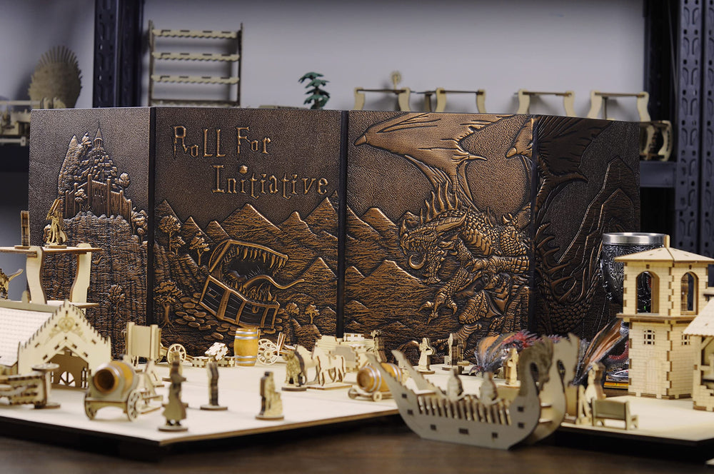 CZYY DND screen packaging ready for gift giving to game masters