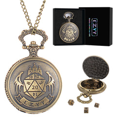 CZYY DND6mm bronze micro dice set viewed from above for portable tabletop gaming