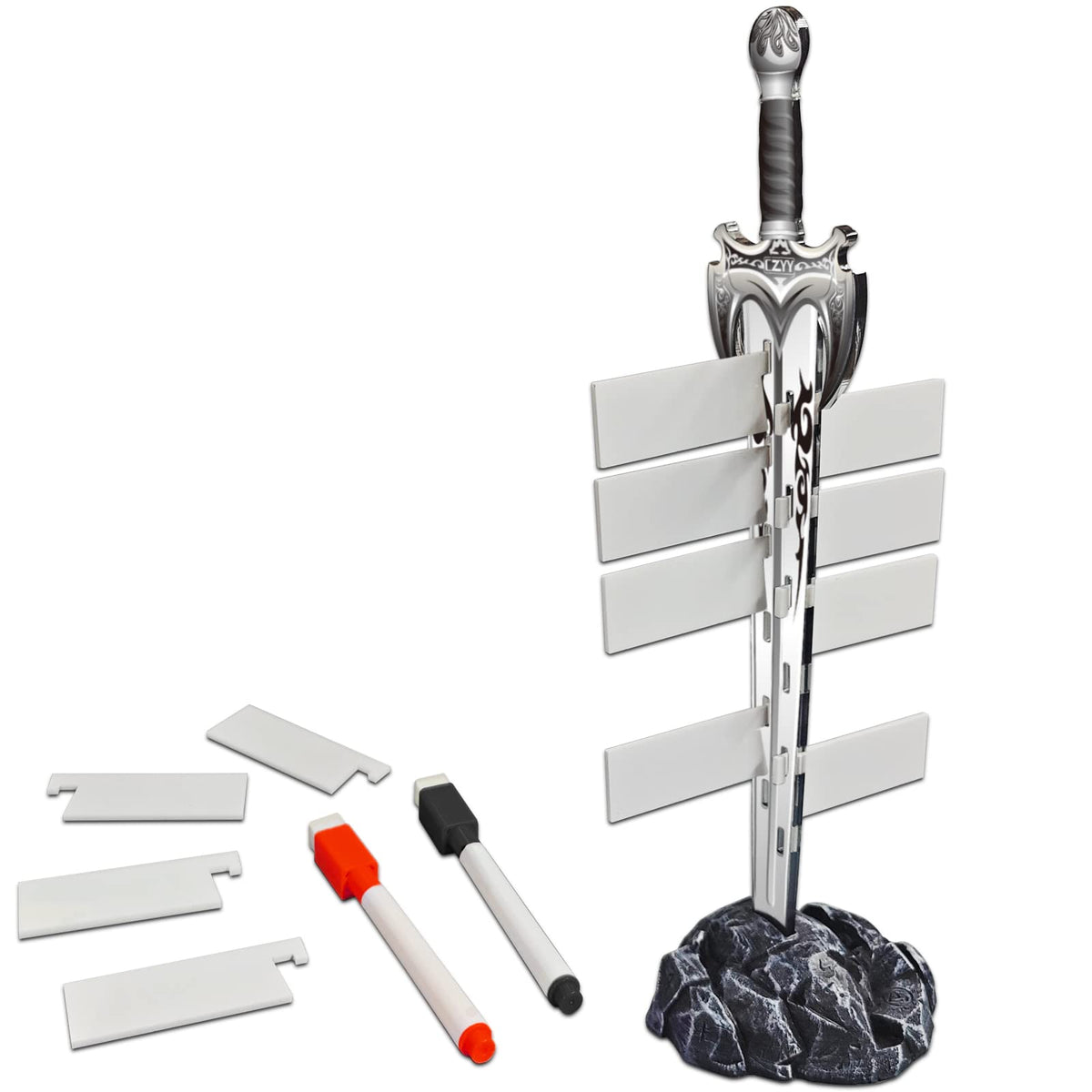 CZYY Initiative Tracker sword base adds medieval flair and clear turn order.