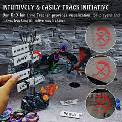 CZYY Initiative Tracker sword in stone showcases dramatic visuals for quick reads.