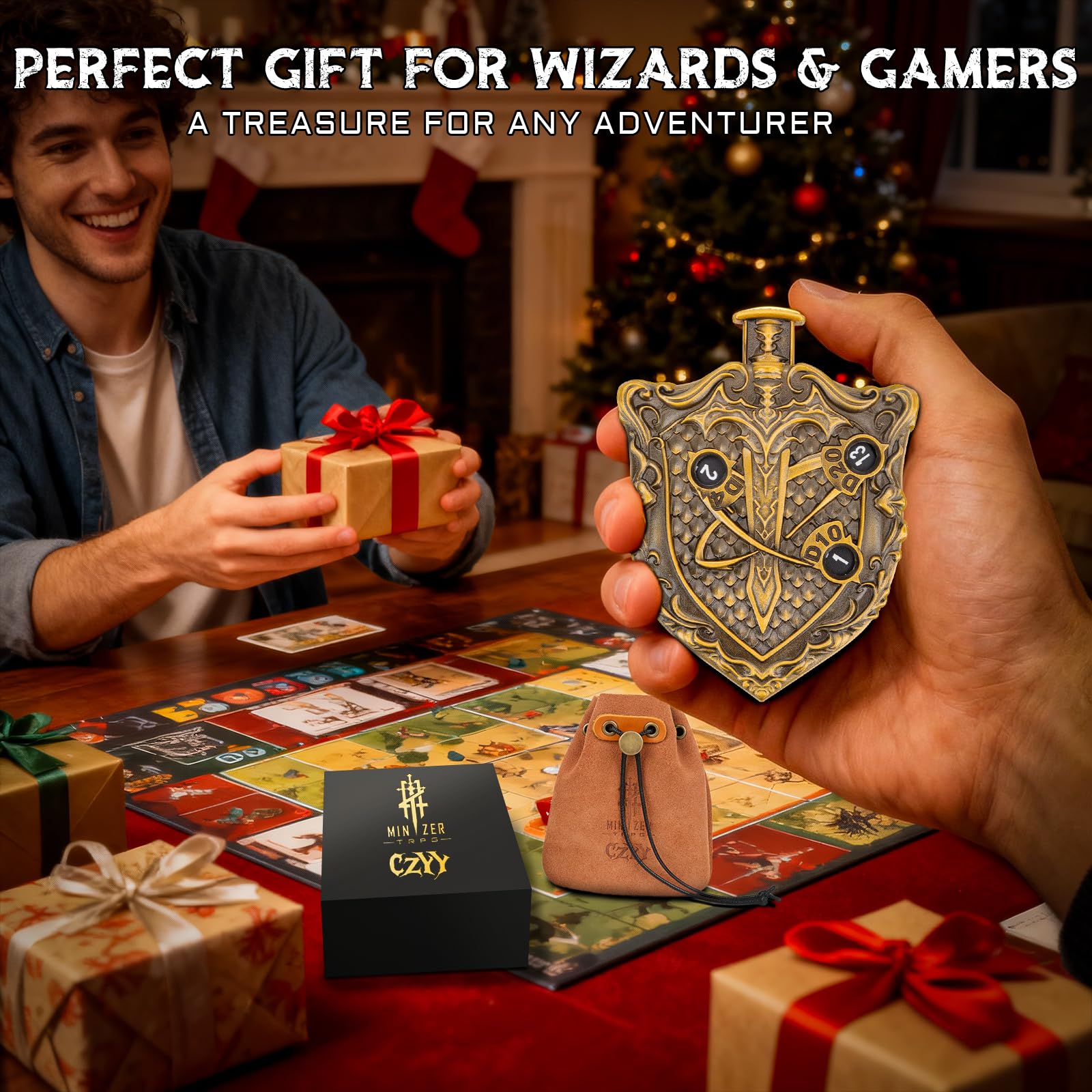 CZYY MinZerTRPG pocket-sized spinner ideal for on-the-go play