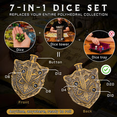 CZYY MinZerTRPG press-to-roll mechanism enabling tactile, focused gameplay