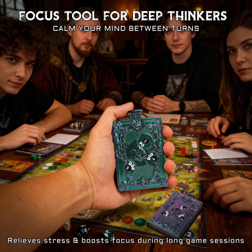 CZYY MinZerTRPG roulette dice gift-ready packaging appeals to wizards and players.