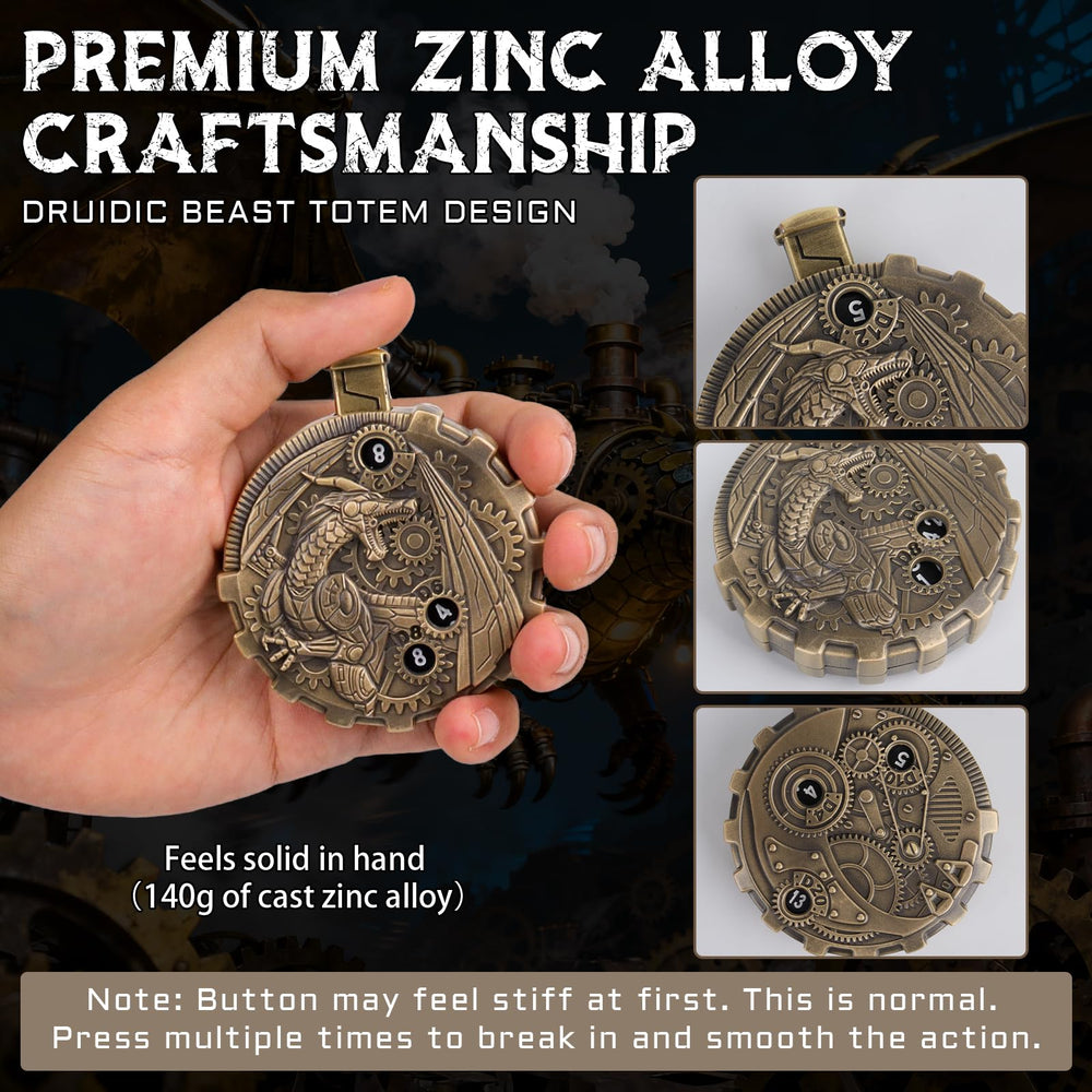 CZYY MinZerTRPG tactile dice fidget tool aids focus during planning.