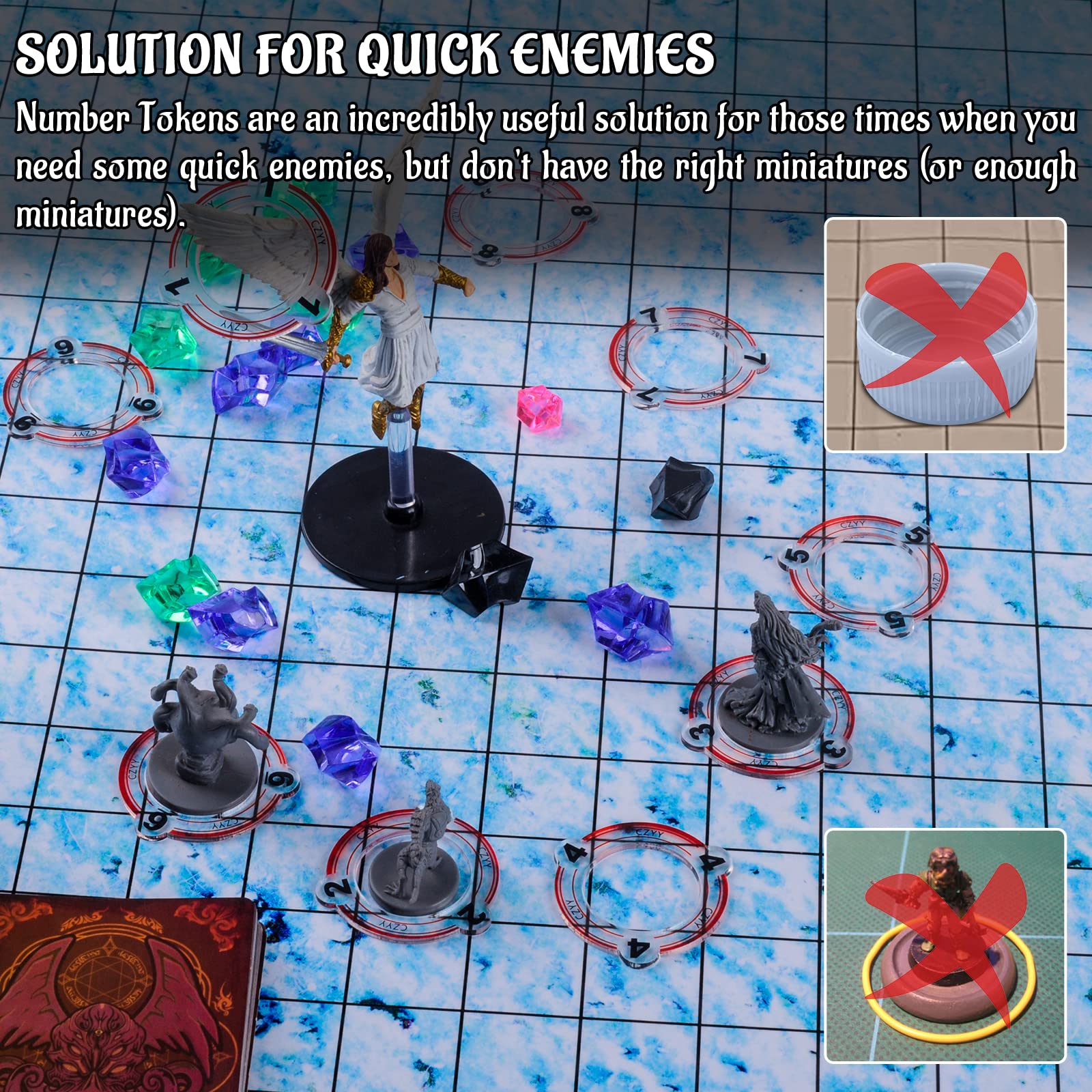 CZYY ring 5 offers a quick solution when minis are missing