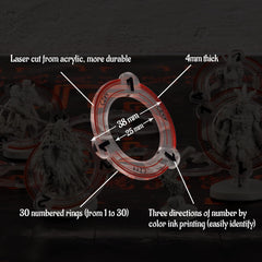 CZYY ring 6 compatible with D&D Pathfinder and other RPG systems