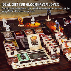 CZYY Two piece hero organizer set for Gloomhaven and Frosthaven