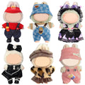 CZZLYJ six-pack doll clothes for LABUBU 17cm doll, versatile outfits for dress-up