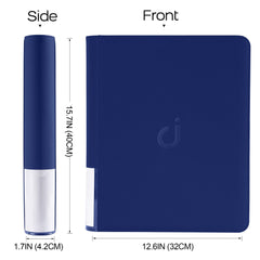 D DACCKIT 360-card capacity binder supports long-term collection growth.