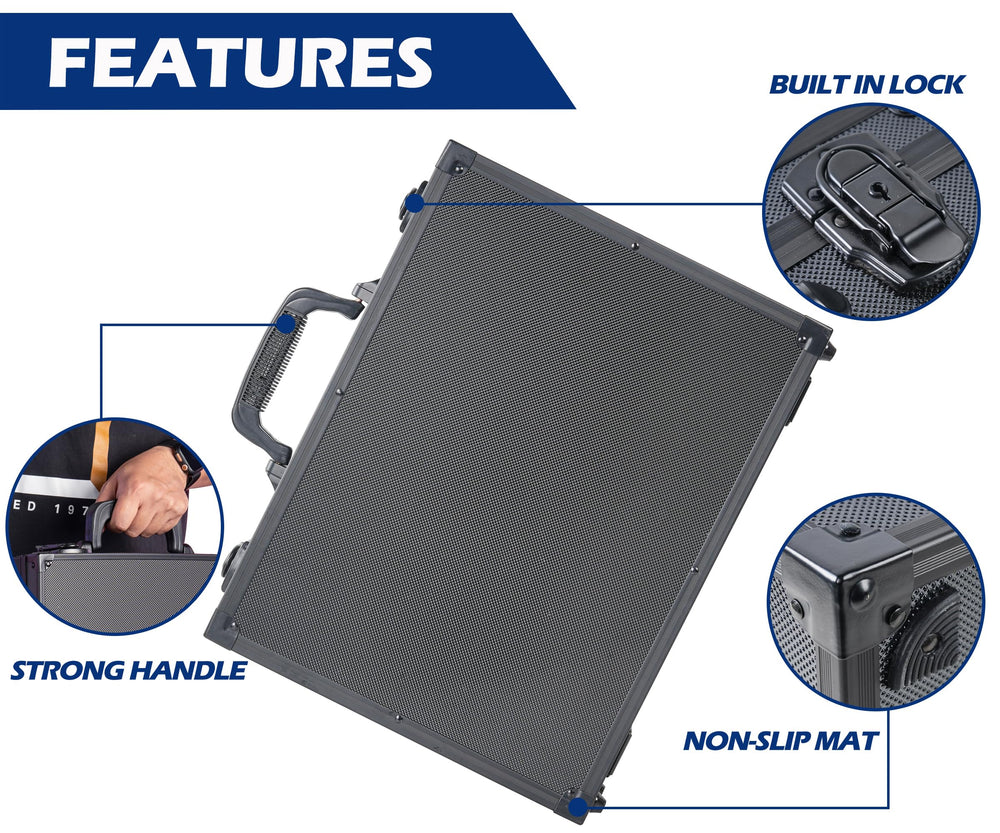 D DACCKIT waterproof-dust resistant shell protects cards from elements.