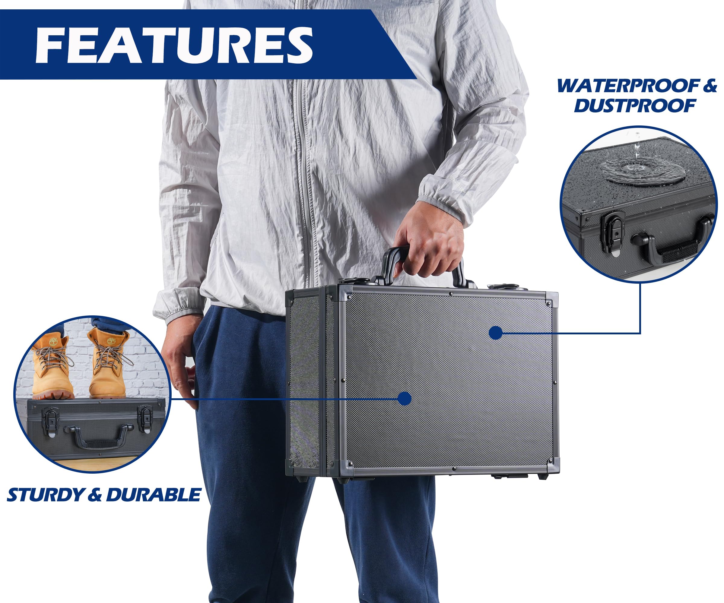 D DACCKIT package emphasizes simple setup for organized storage.