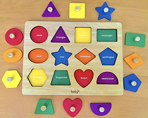 Dailyfunn wooden toy with knob grip supports safe handling and confident pincer grasp.