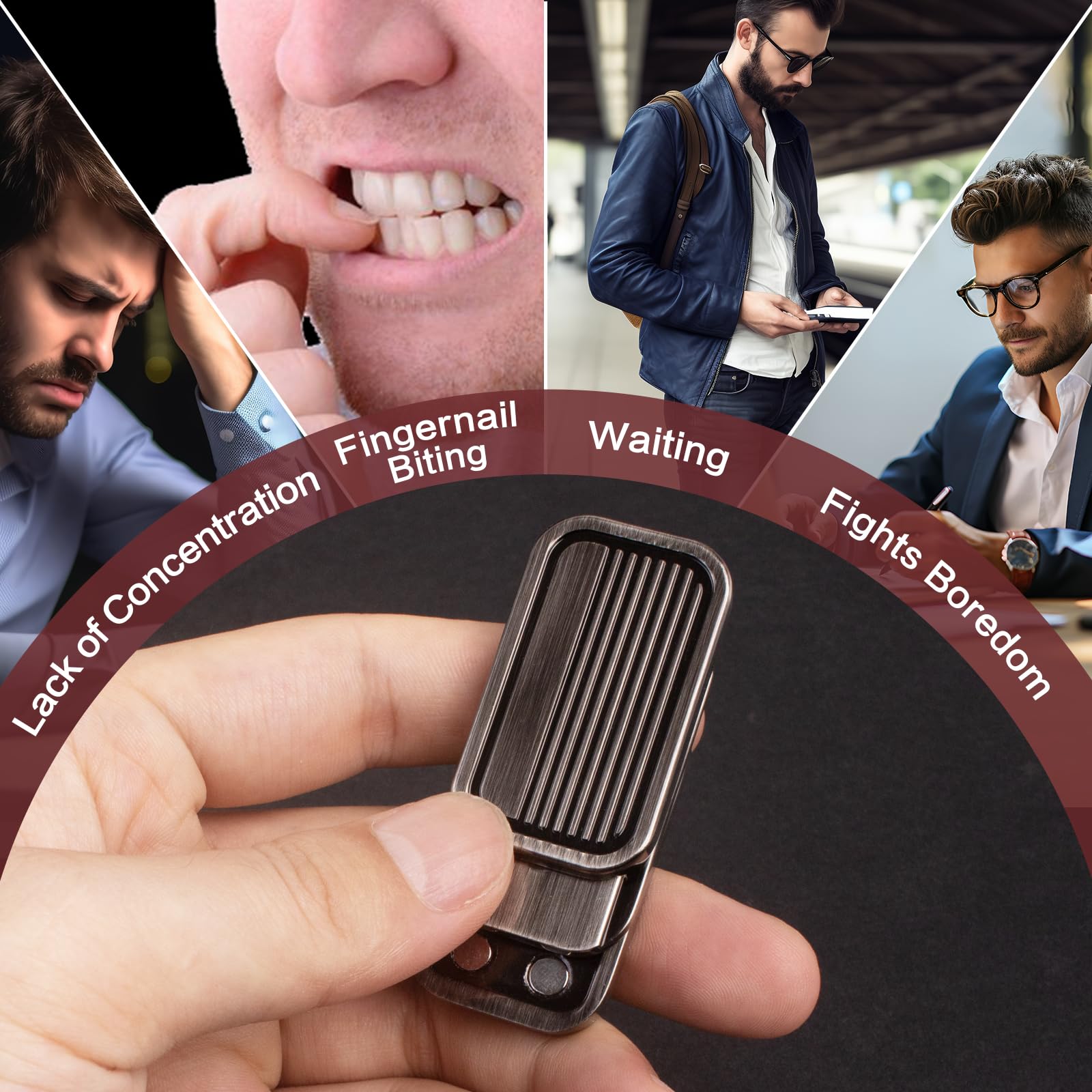 D.G.PLAYER Triple Fidget Slider gift-ready-packaging makes a thoughtful gift option.
