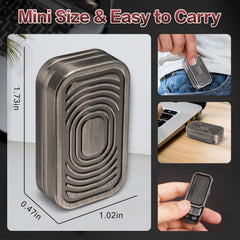 D.G.PLAYER Triple Fidget Slider pocket-size design enables on-the-go stress relief.
