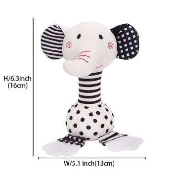 D-KINGCHY Black and white design catches infant’s eye for early visual exploration.