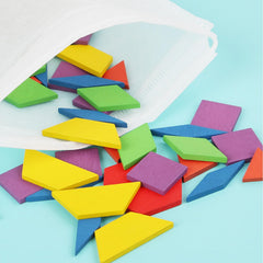 D-KINGCHY durable poplar wood pattern blocks for long-lasting use.