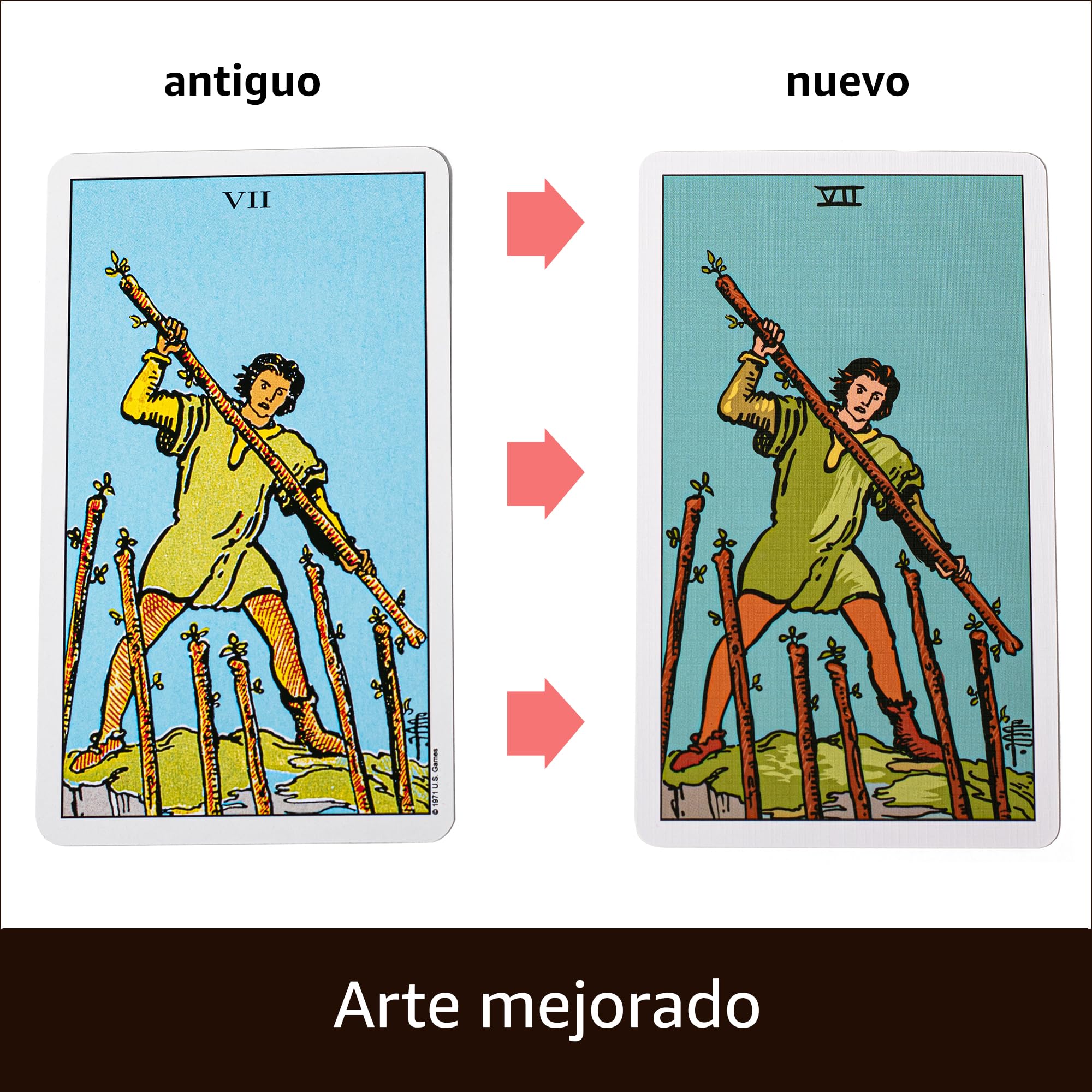 Da Brigh The Original Tarot on 350gsm art paper feels sturdy and luxurious.