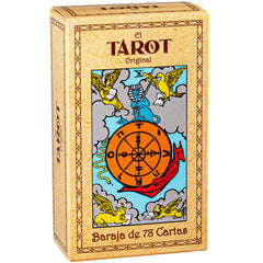 Da Brigh The Original Tarot Deck front view with linen finish for a premium feel.