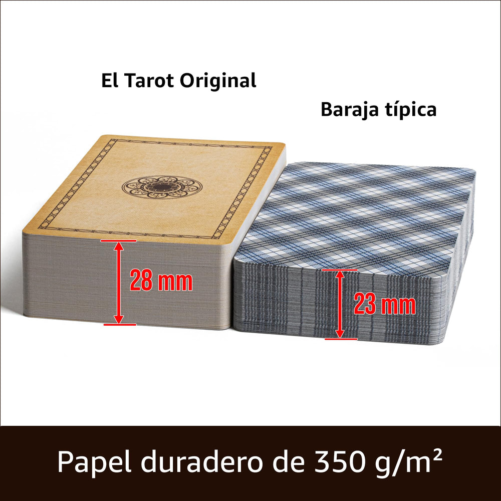 Da Brigh The Original Tarot laminated finish enhances lasting durability.