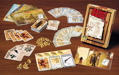 DaVinci Bang! Wild West card game roles showing character diversity for bluffing