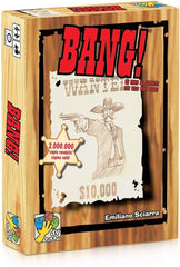 DaVinci Bang! Wild West card game setup for quick family game-night prep