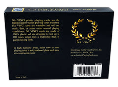 DA VINCI Ruote poker-size jumbo index cards in use for easy readability