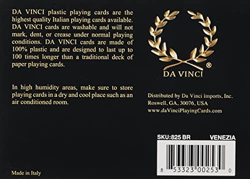 Da Vinci Venezia hard shell case protecting two decks during travel.