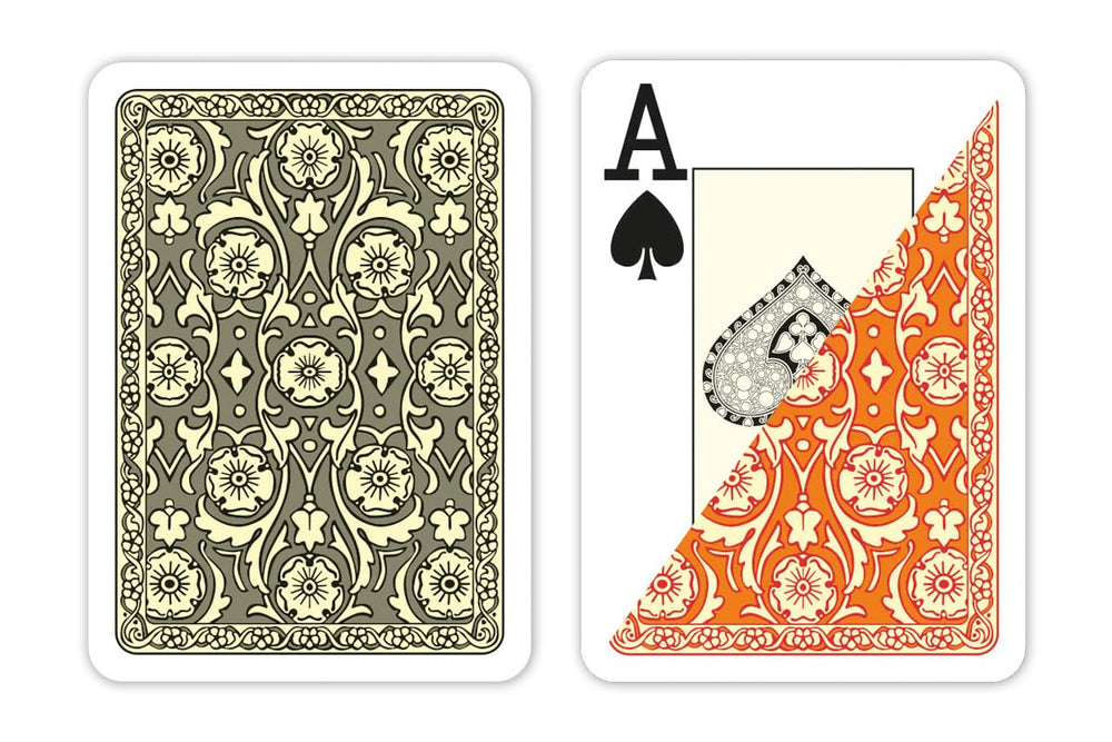 DA VINCI Venezia plastic playing cards full deck with large print for easy visibility
