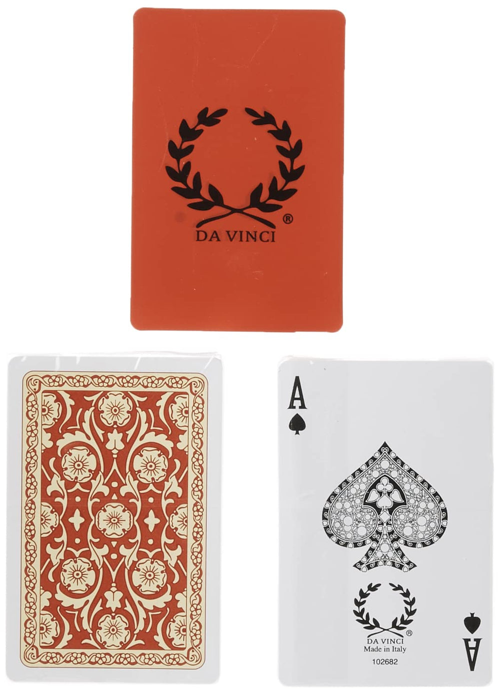 Da Vinci Venezia regular-index bridge-size cards for easy handling.