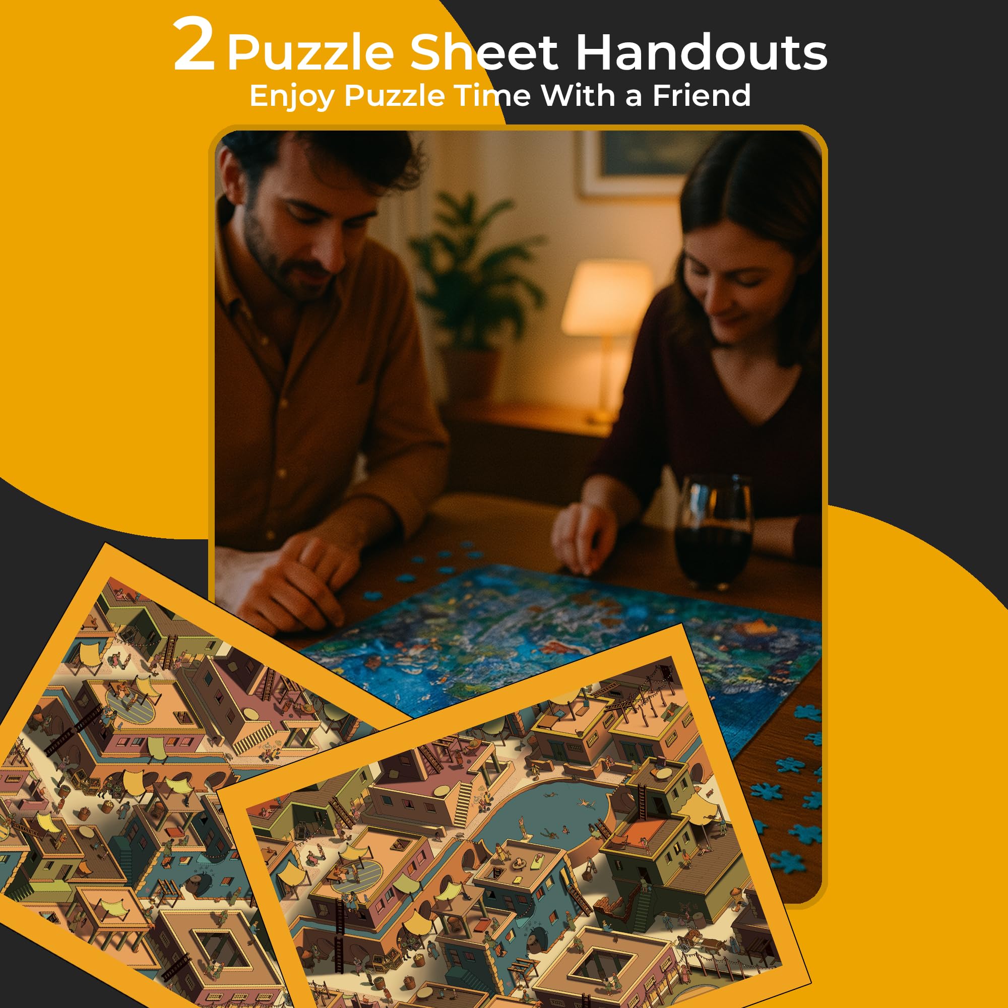 da Vinci's Room Hidden Shift puzzle reveals evolving scene as you fit pieces