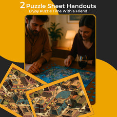 da Vinci's Room Hidden Shift puzzle reveals evolving scene as you fit pieces