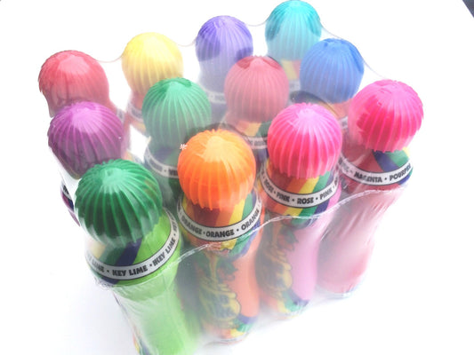 Dab-O-Ink bingo daubers 12-color mix including Key Lime Green for variety